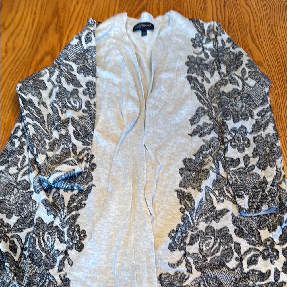 Lane Bryant Light Gray Cardigan